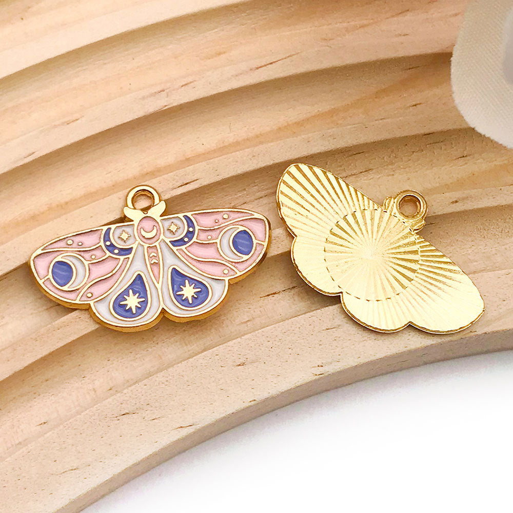 WWholesale Insect Butterfly Moth DIY Necklace Pendant Accessories